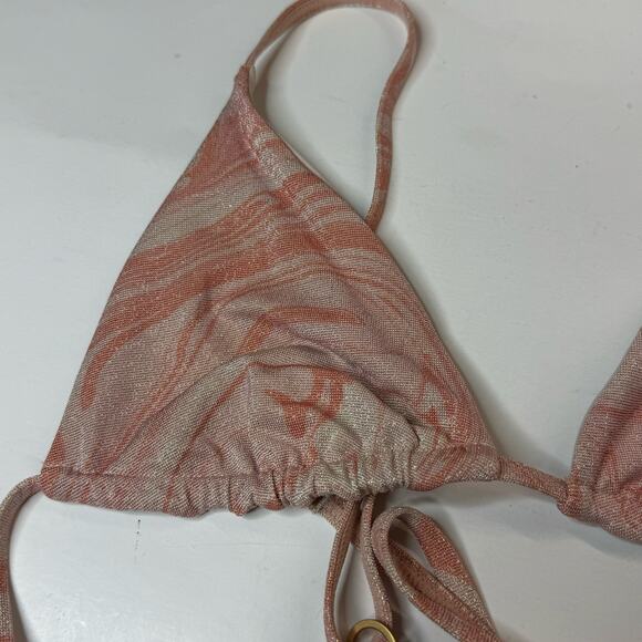 L*Space Brittany Triangle Bikini Top - All Swirled Up NWT Size Medium - Picture 4 of 7
